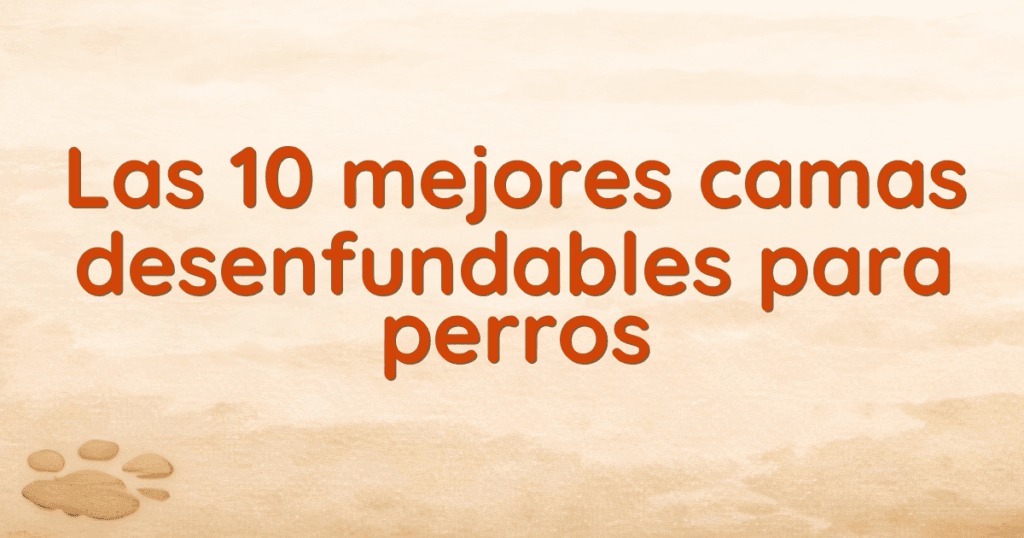 Las 10 mejores camas desenfundables para perros Las 10 mejores camas desenfundables para perros
