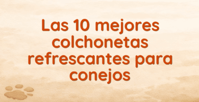 Las 10 mejores colchonetas refrescantes para conejos
