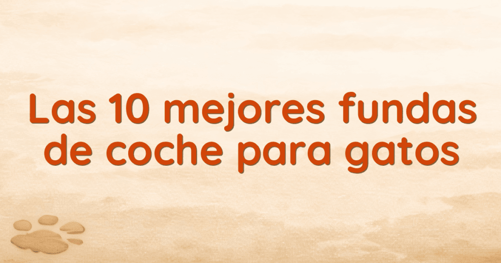Las 10 mejores fundas de coche para gatos Las 10 mejores fundas de coche para gatos