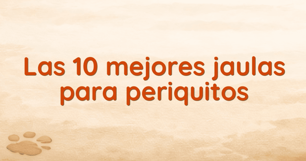 Las 10 mejores jaulas para periquitos Las 10 mejores jaulas para periquitos
