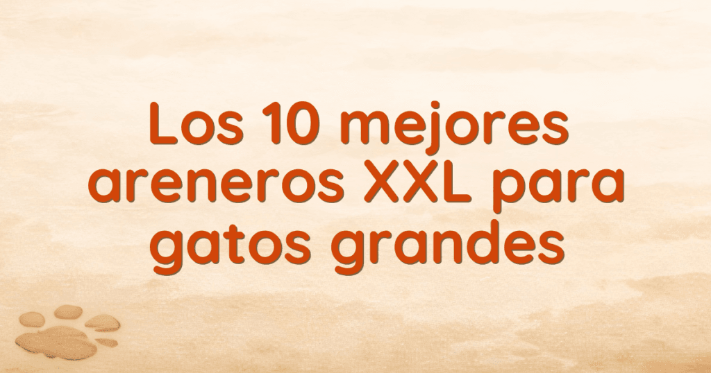 Los 10 mejores areneros XXL para gatos grandes Los 10 mejores areneros XXL para gatos grandes