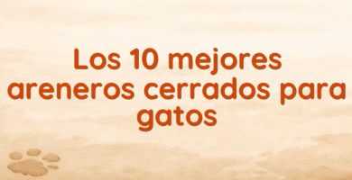 Los 10 mejores areneros cerrados para gatos Los 10 mejores areneros cerrados para gatos