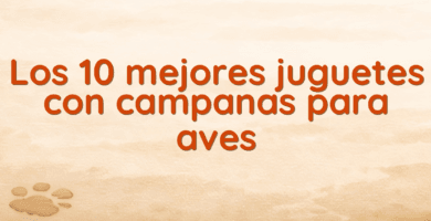 Los 10 mejores juguetes con campanas para aves