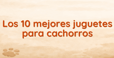 Los 10 mejores juguetes para cachorros