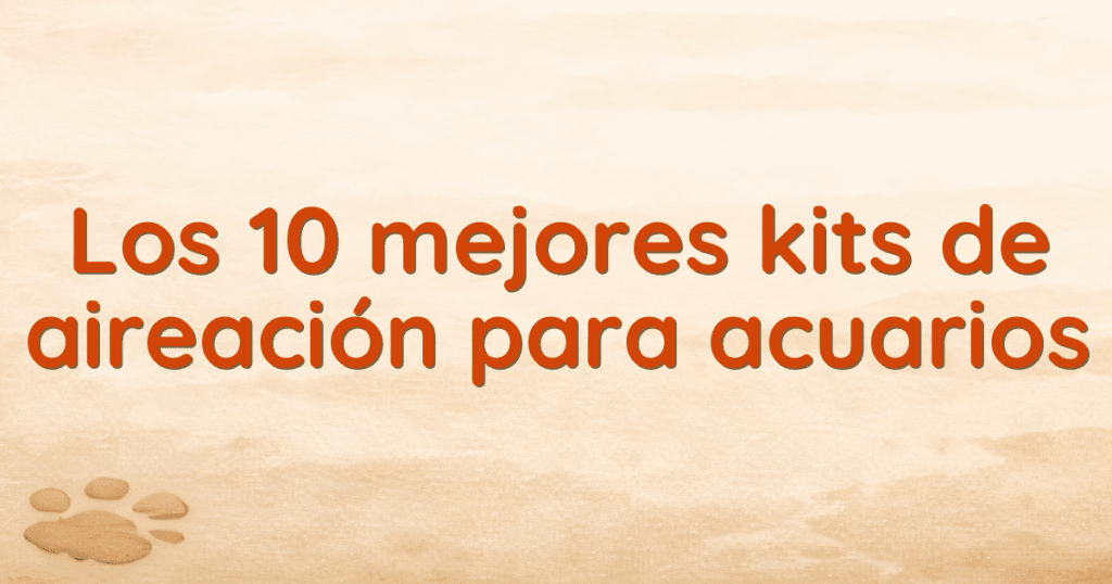 Los 10 mejores kits de aireación para acuarios