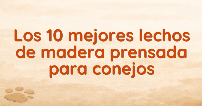 Los 10 mejores lechos de madera prensada para conejos
