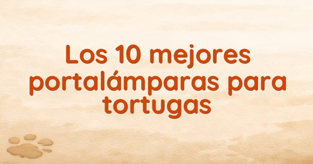 Los 10 mejores portalámparas para tortugas