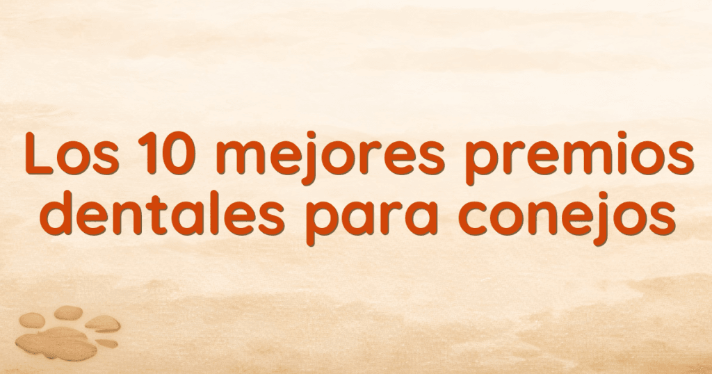 Los 10 mejores premios dentales para conejos Los 10 mejores premios dentales para conejos