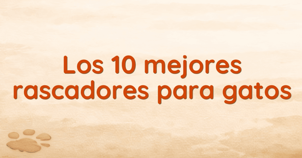 Los 10 mejores rascadores para gatos