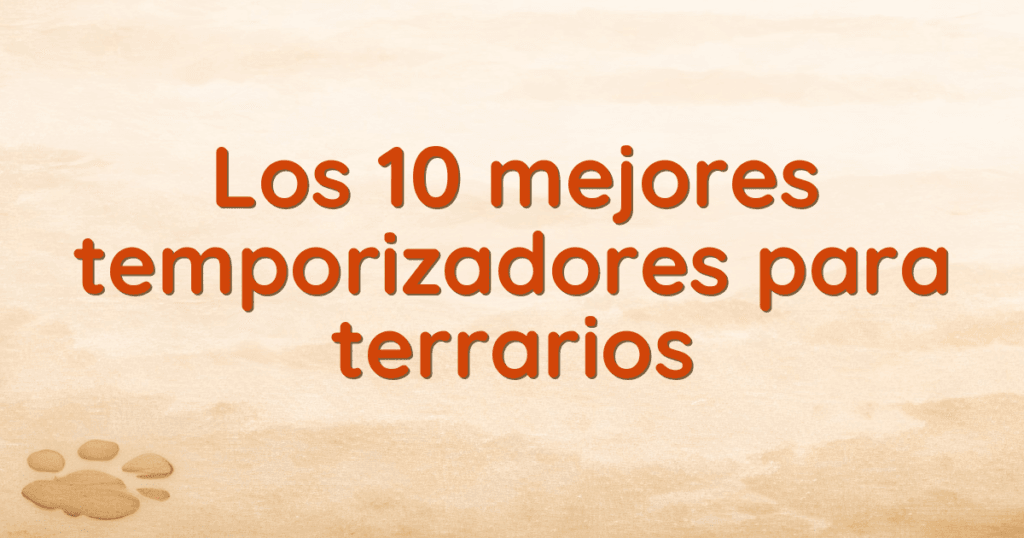 Los 10 mejores temporizadores para terrarios