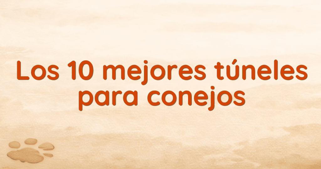 Los 10 mejores túneles para conejos